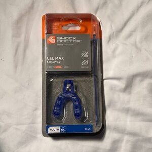 Shock Doctor Gel Max Youth Mouthguard - Blue